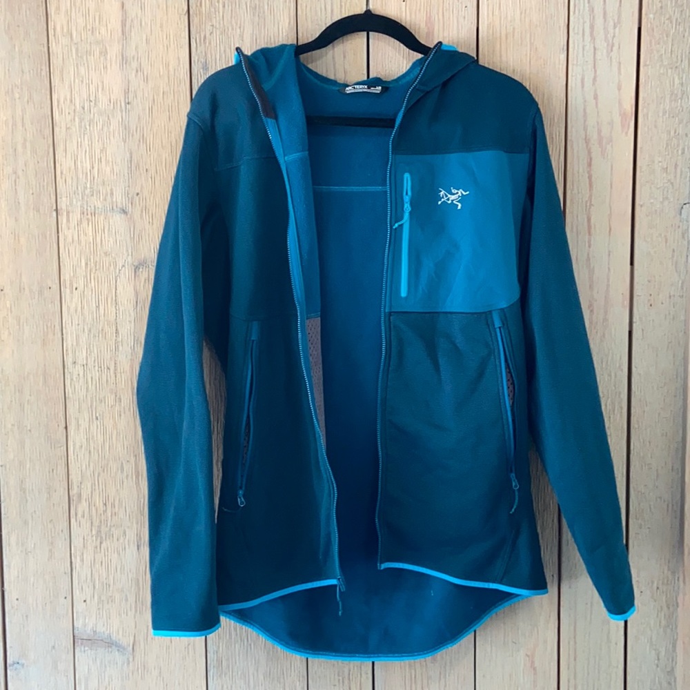 Teal blue Men’s Sweater, ARC’TERYX